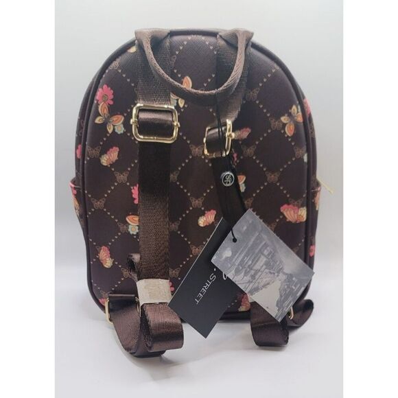 NWT - L Street Butterfly Bliss Vegan Mini Backpack - Picture 4 of 8